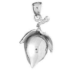 Sterling Silver 3D Pendant