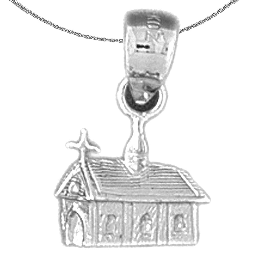 14K or 18K Gold House For Sale Pendant