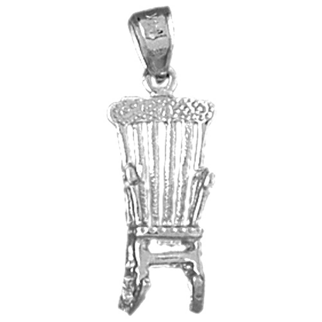 Sterling Silver Rocking Chair Pendant