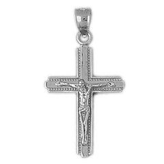 Sterling Silver Crucifix Pendant