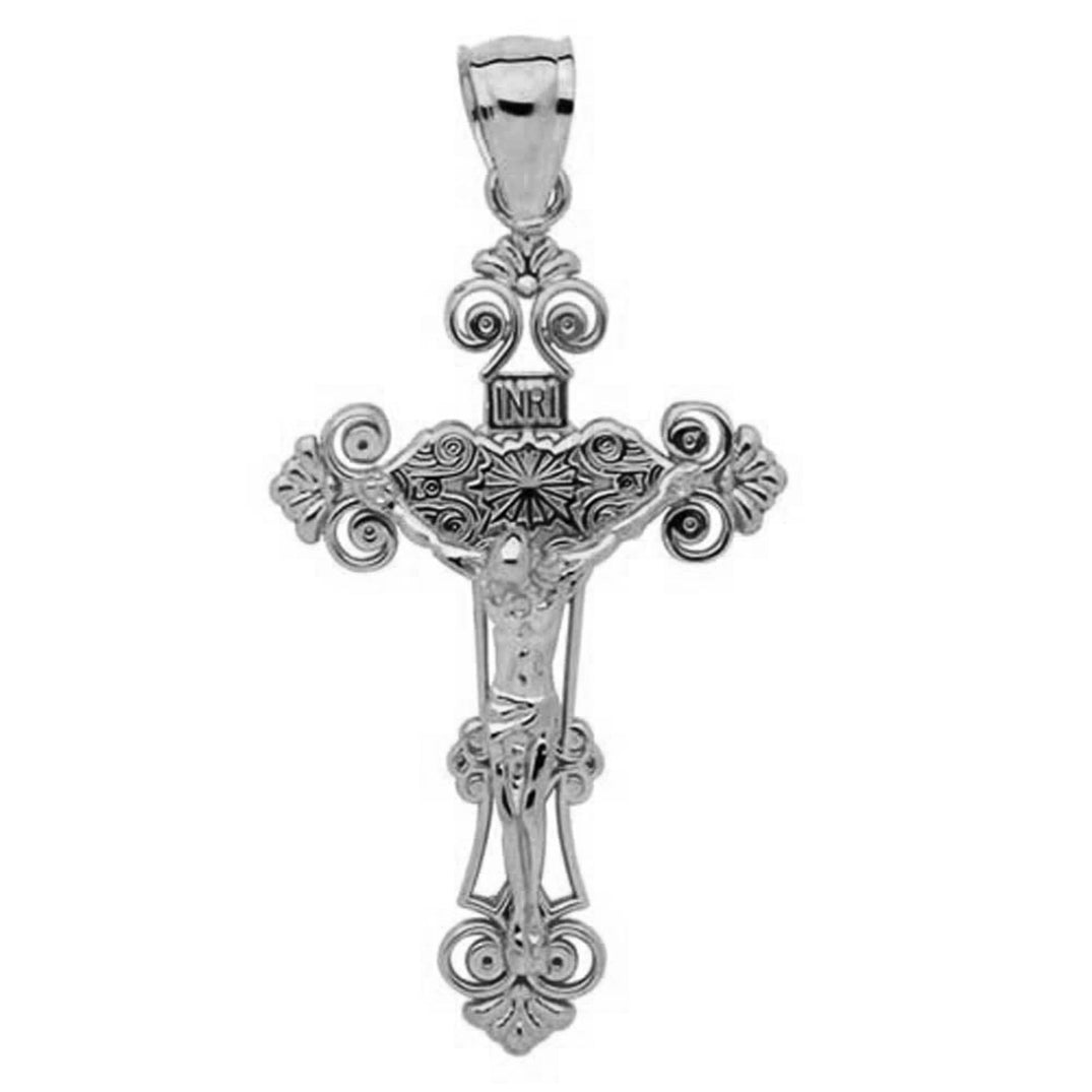 Sterling Silver Crucifix Pendant