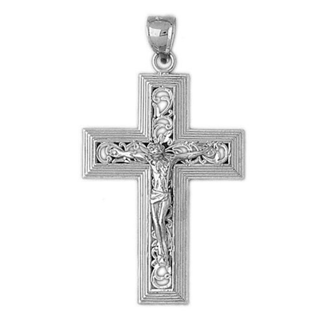 Sterling Silver Crucifix Pendant