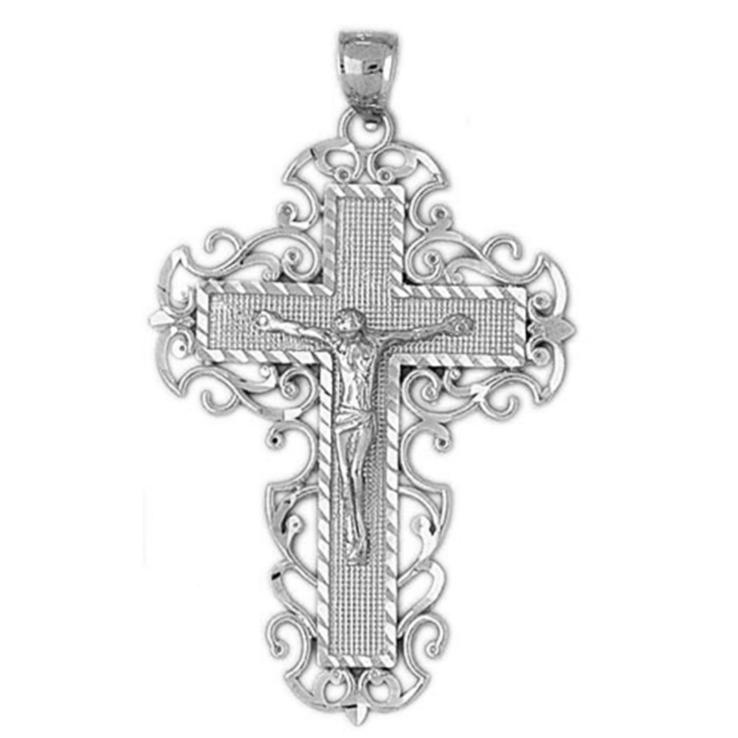 Sterling Silver Crucifix Pendant