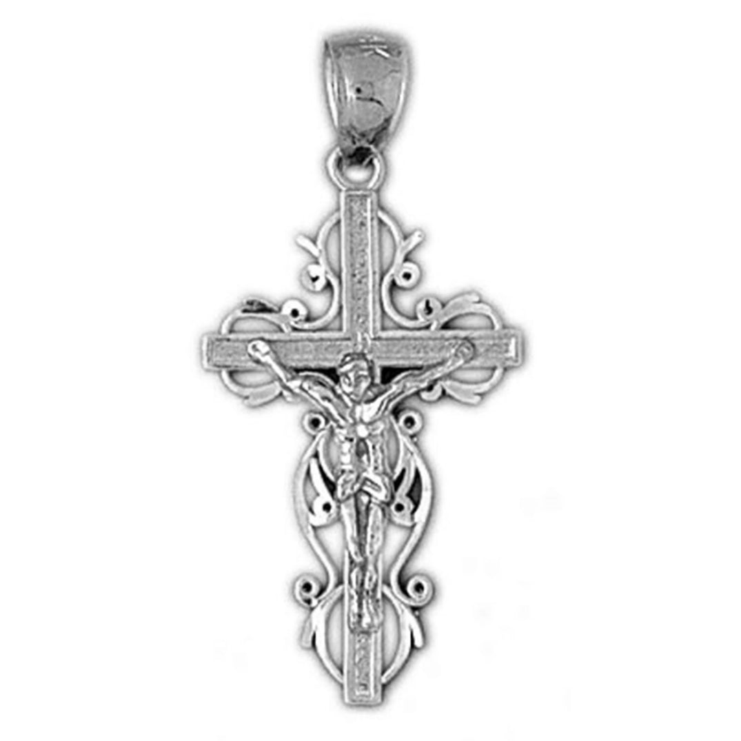 Sterling Silver Crucifix Pendant