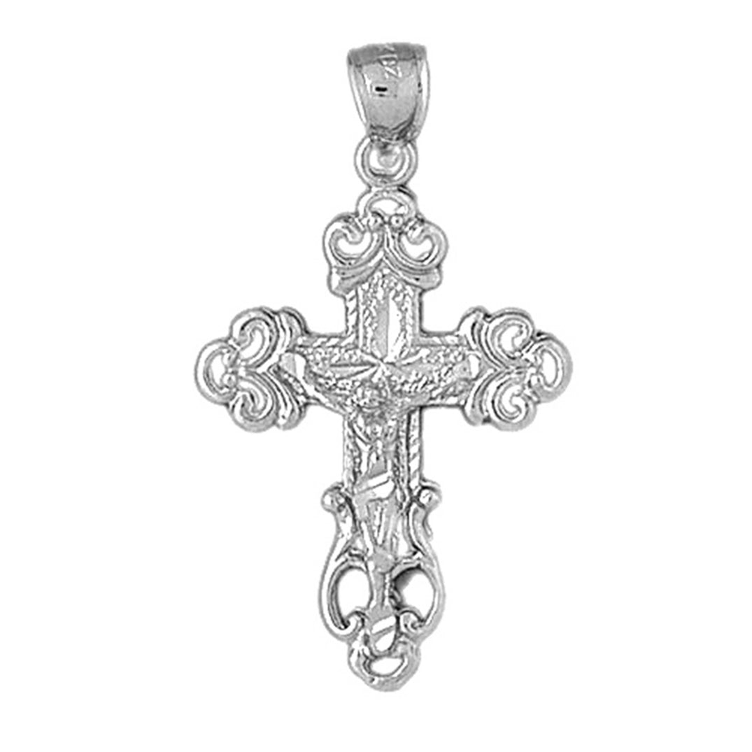 Sterling Silver Crucifix Pendant