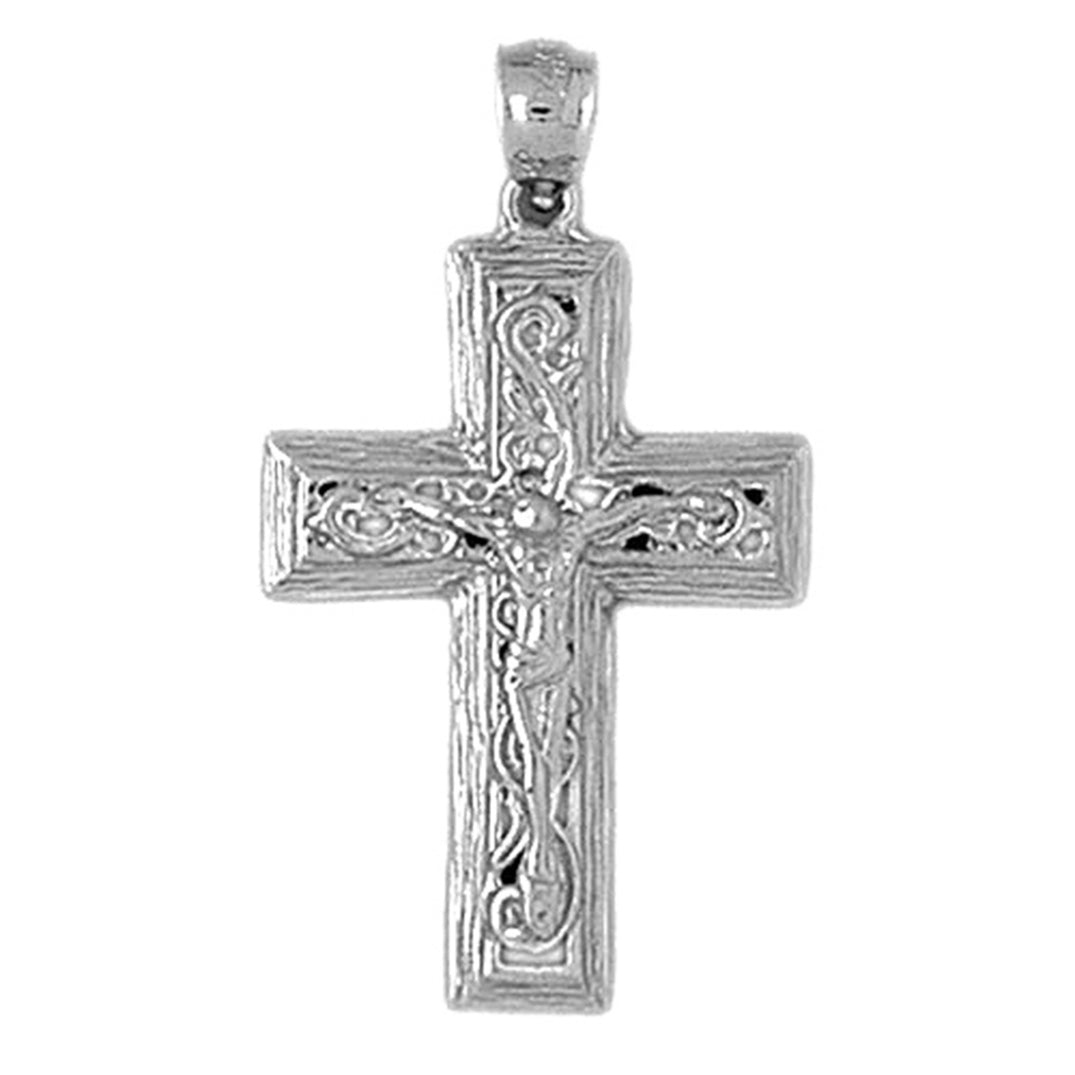 Sterling Silver Crucifix Pendant