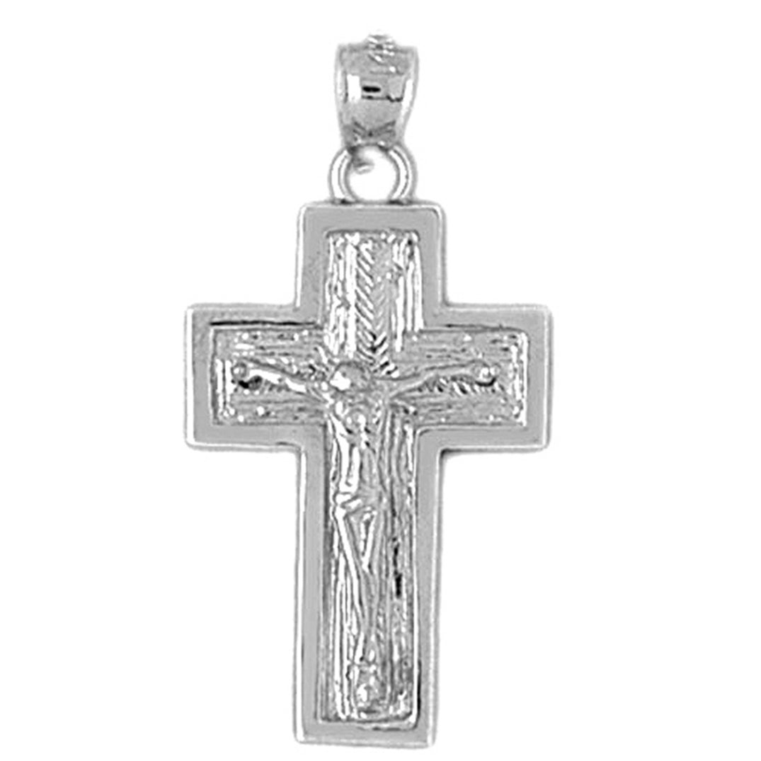 Sterling Silver Crucifix Pendant