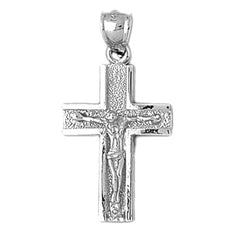 Sterling Silver Crucifix Pendant