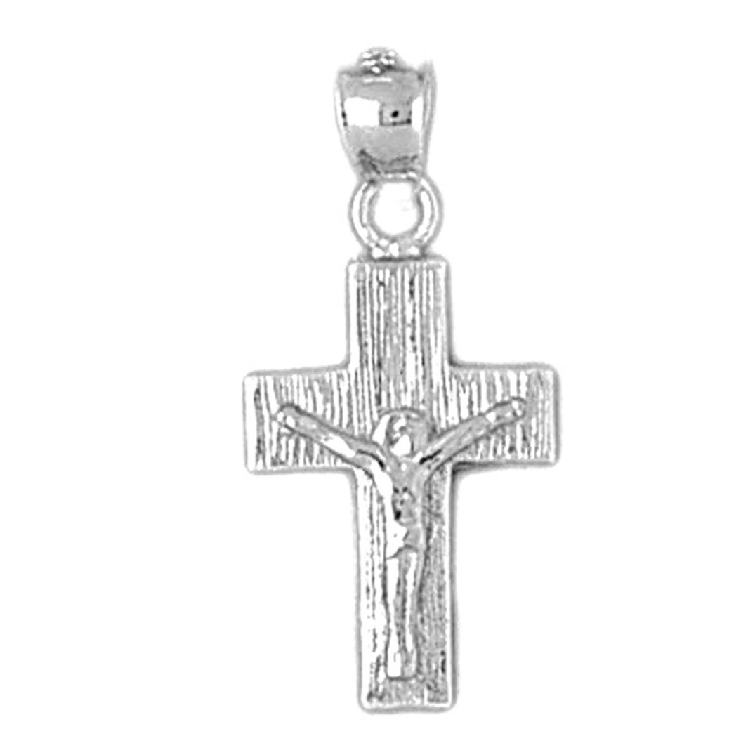 Sterling Silver Crucifix Pendant