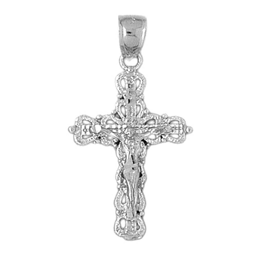 Sterling Silver Crucifix Pendant