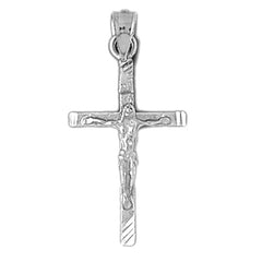 Sterling Silver Crucifix Pendant