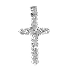 Sterling Silver Crucifix Pendant
