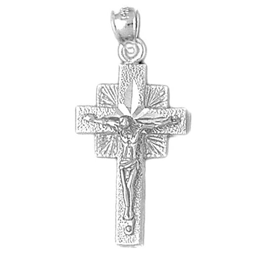 Sterling Silver Crucifix Pendant