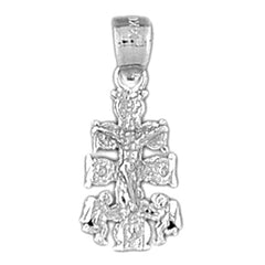 Sterling Silver Crucifix Pendant