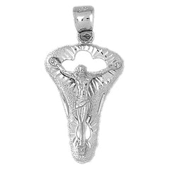 Sterling Silver Crucifix Pendant