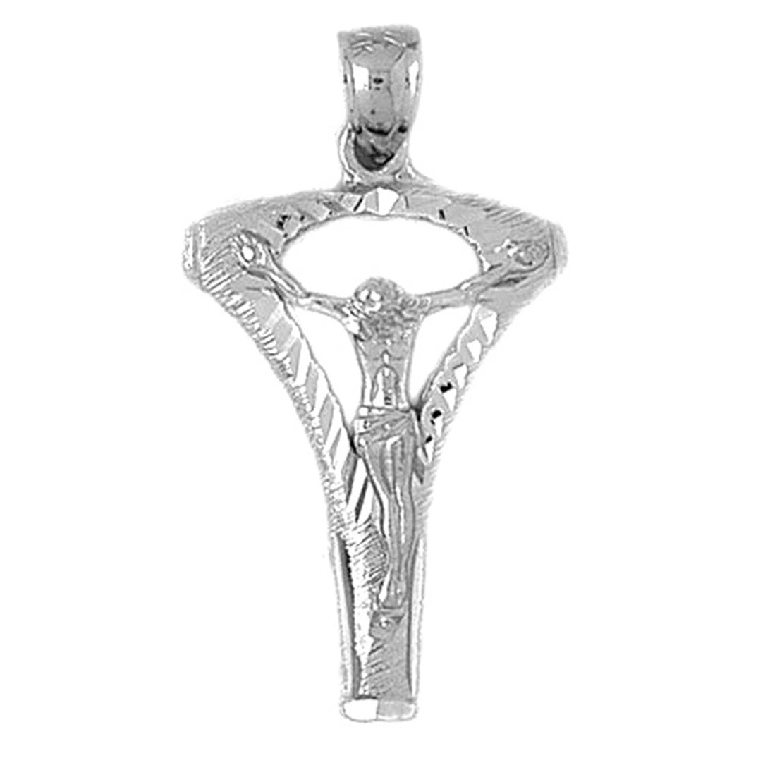 Sterling Silver Crucifix Pendant