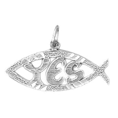 Sterling Silver Fish Pendant