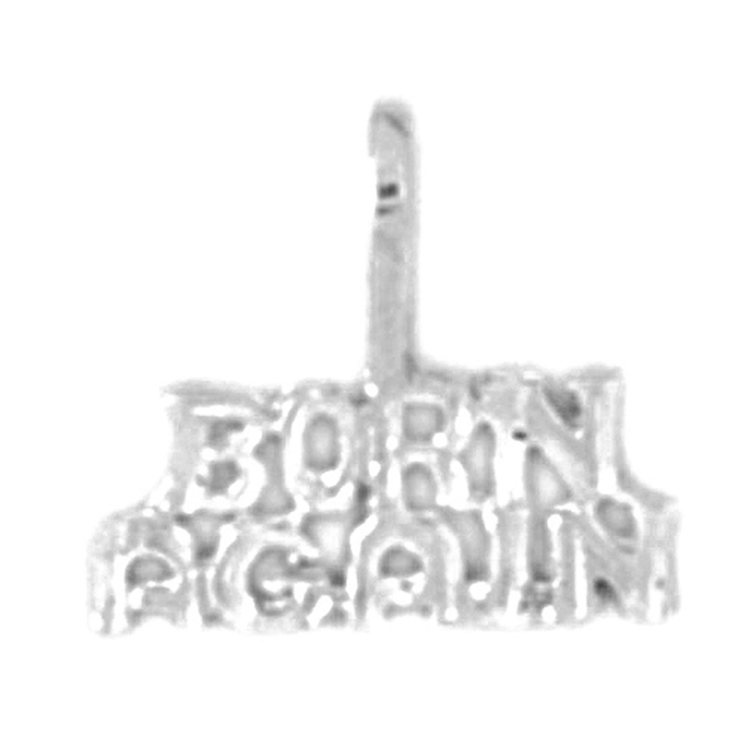 Sterling Silver Born Again Pendant