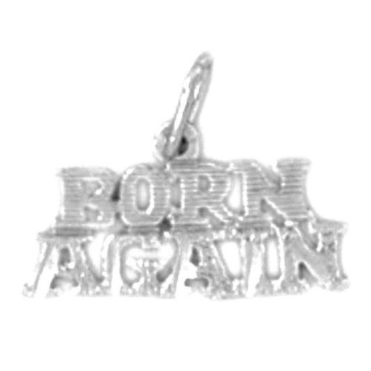 Sterling Silver Born Again Pendant