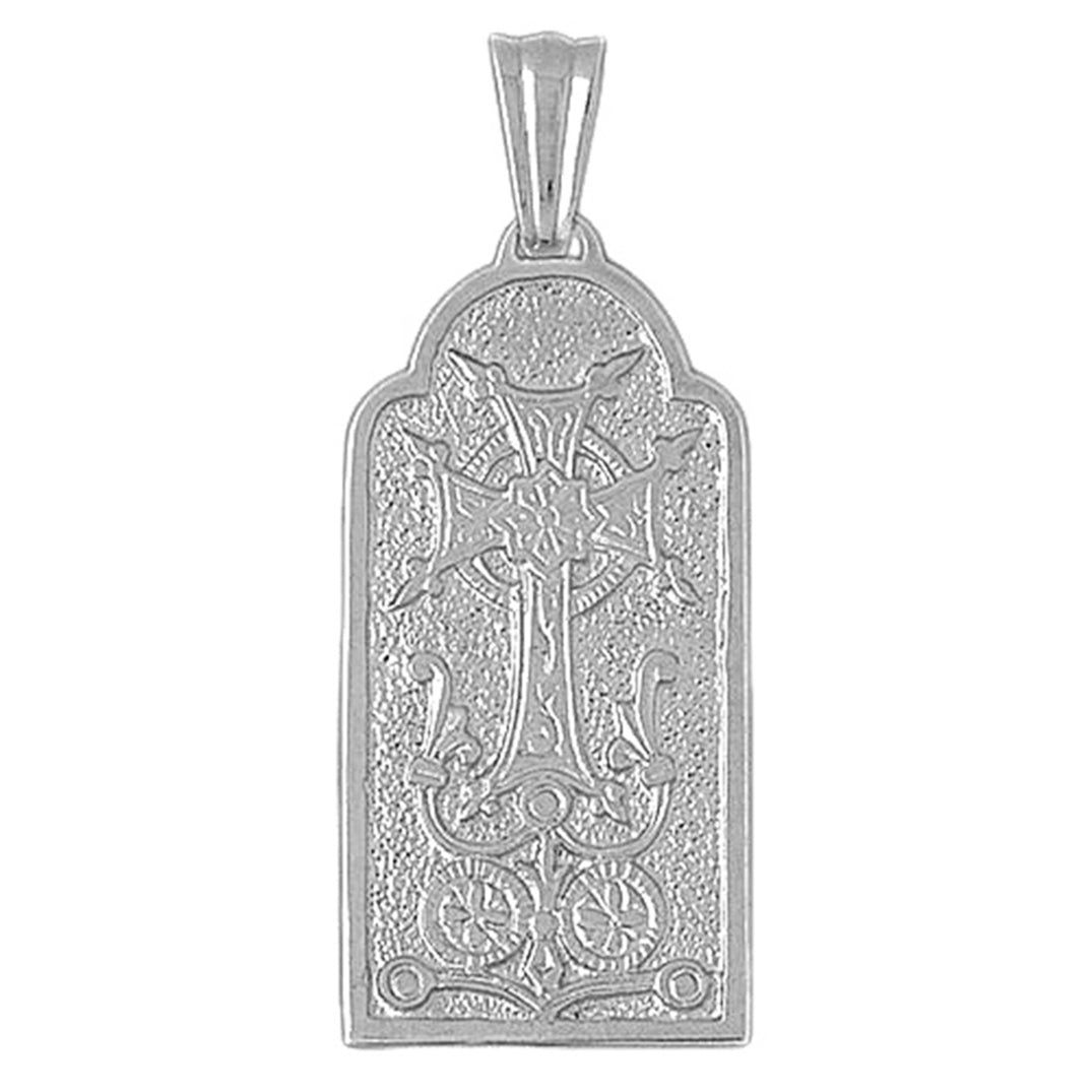 Sterling Silver Armenian Cross Pendant