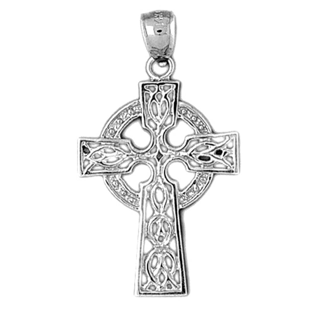 Sterling Silver Celtic Cross Pendant