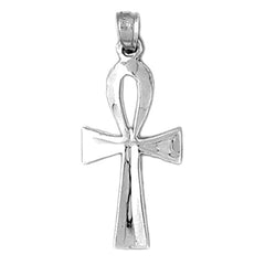 Sterling Silver Ankh Cross Pendant