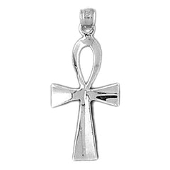 Sterling Silver Ankh Cross Pendant