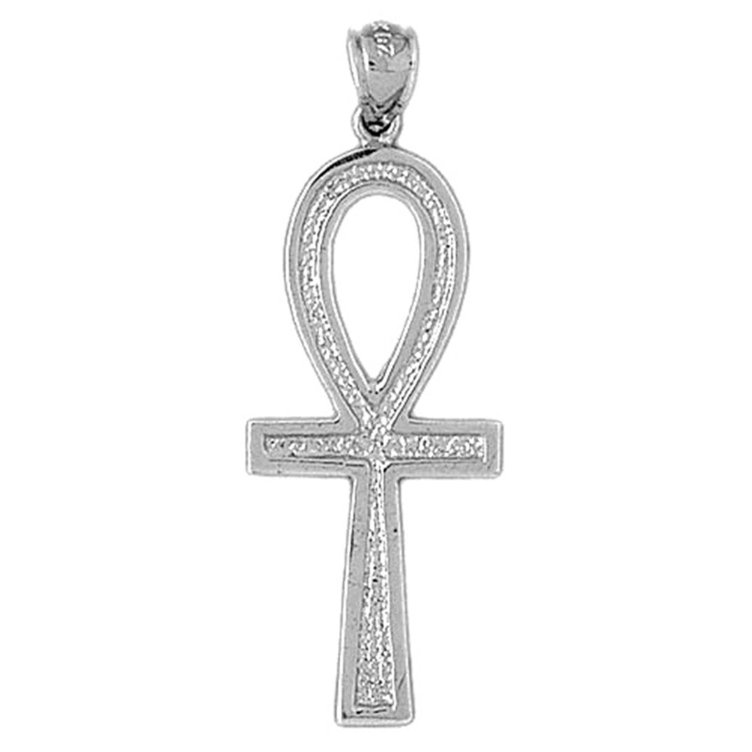 Sterling Silver Ankh Cross Pendant