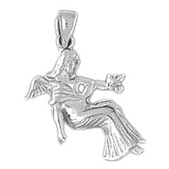 Sterling Silver Angel Pendant