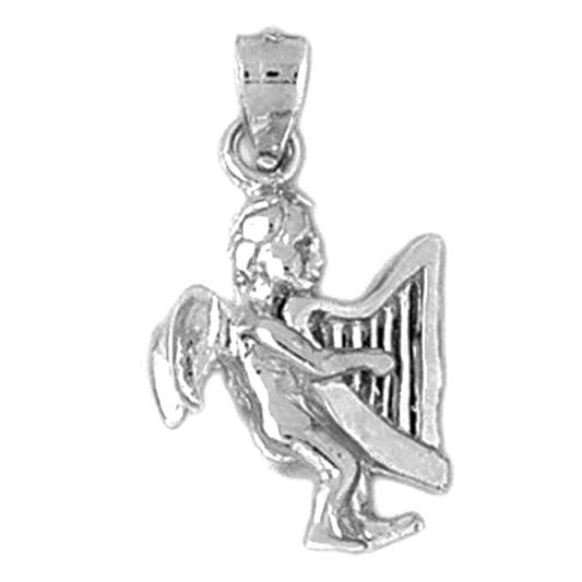 Sterling Silver Angel Pendant