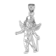 Sterling Silver Angel Pendant