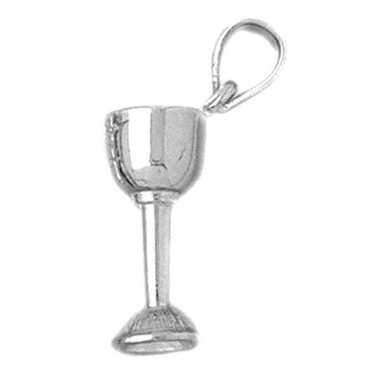 Sterling Silver Communion Cup Pendant