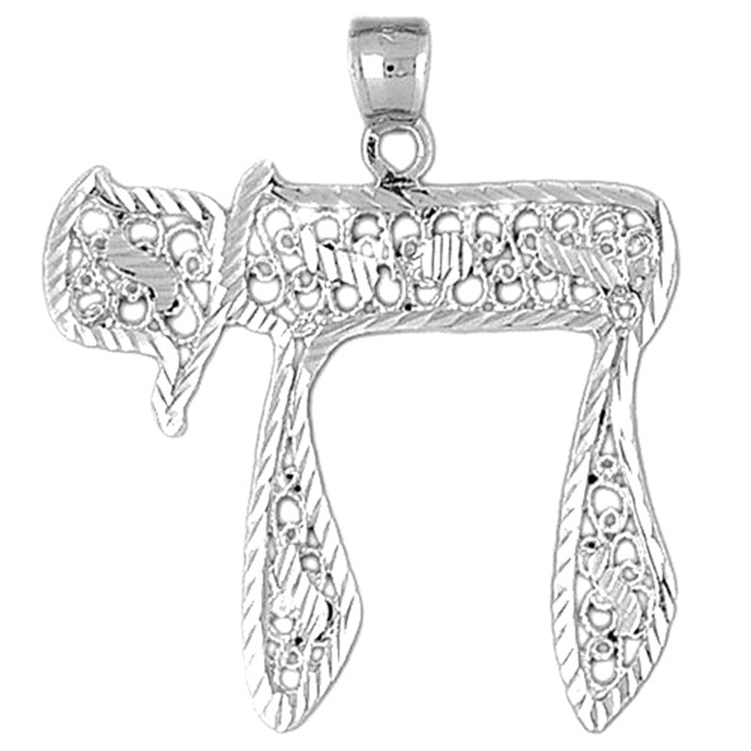 Sterling Silver Chais Pendant