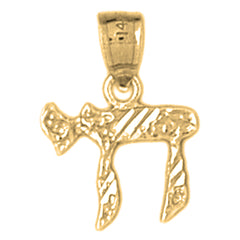 Yellow Gold-plated Silver Chais Pendant