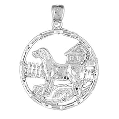 Sterling Silver Chinese Zodiacs - Dog Pendant