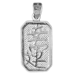 Sterling Silver Chinese Zodiacs - Good Luck Pendant