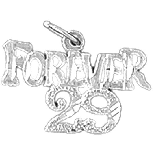 Sterling Silver Forver 29, Forever Twenty Nine Pendant