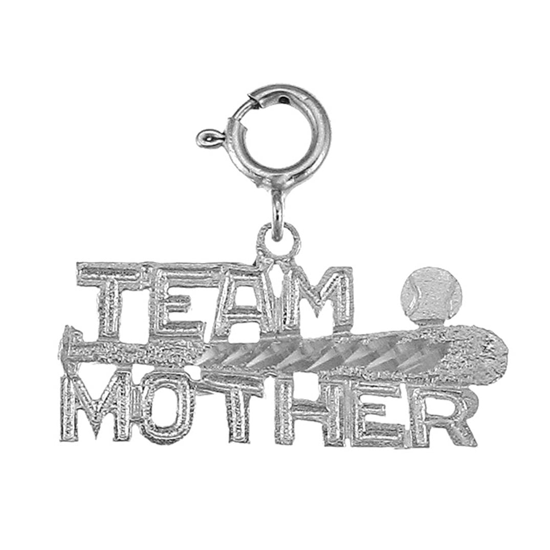Sterling Silver Team Mother Pendant