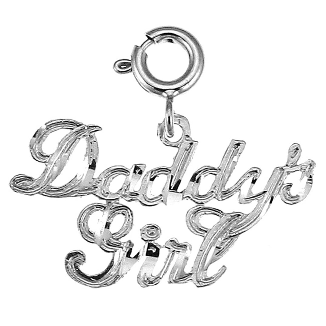 Sterling Silver Daddy's Girl Pendant