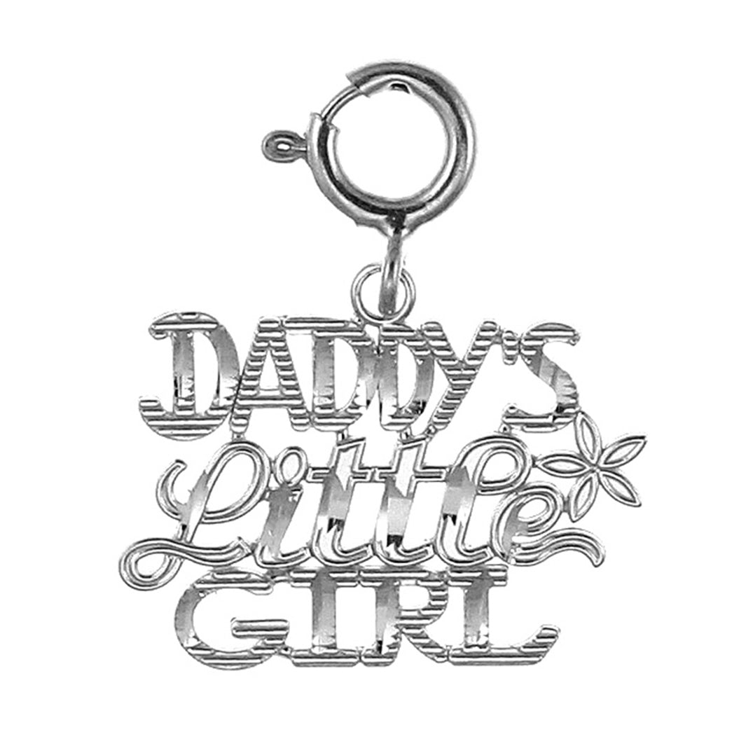 Sterling Silver Daddy's Little Girl Pendant