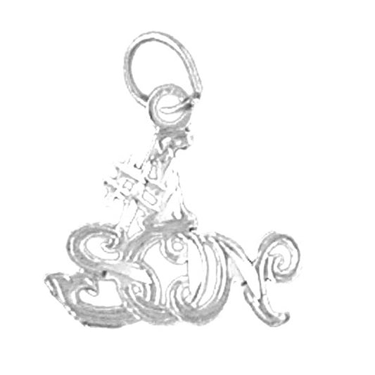 Sterling Silver Precious Baby Pendant