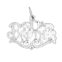 Sterling Silver #1 Brother Pendant