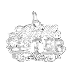 Sterling Silver Little Sister Pendant