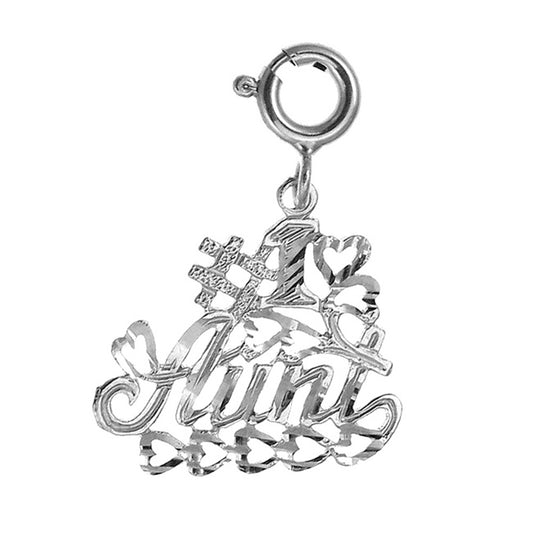 Sterling Silver #1 Aunt Pendant