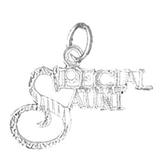 Sterling Silver Special Aunt Pendant