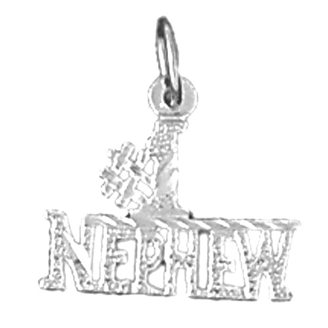 Sterling Silver #1 Nephew Pendant