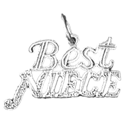 Sterling Silver Best Niece Pendant