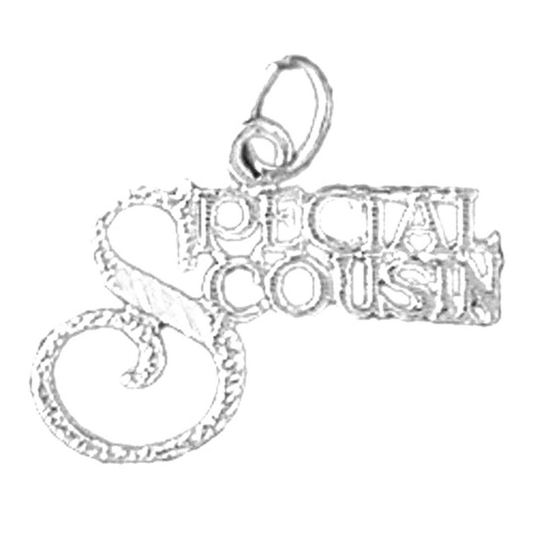 Sterling Silver Special Cousin Pendant