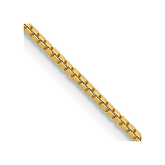 14K Yellow Gold 1mm Box Chain