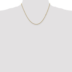 14K Yellow Gold 1.5mm Box Chain